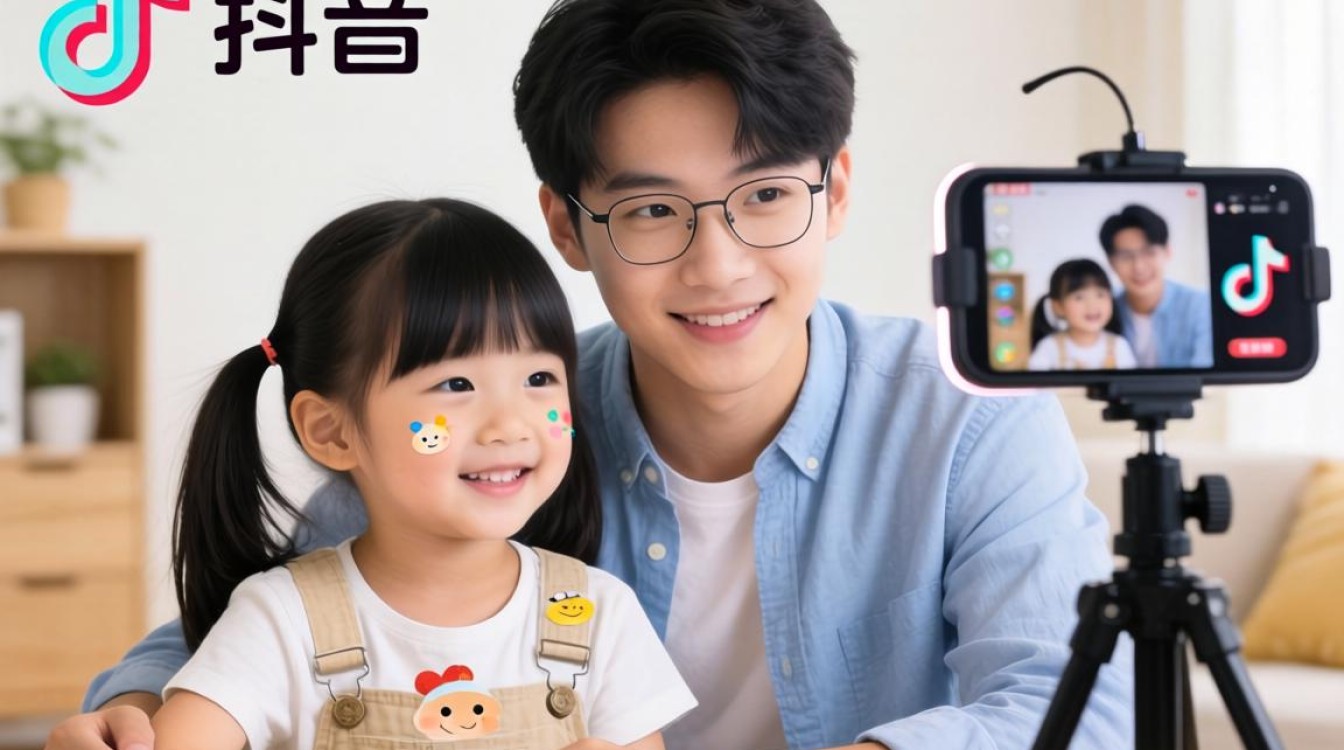 带儿子抖音直播怎么说