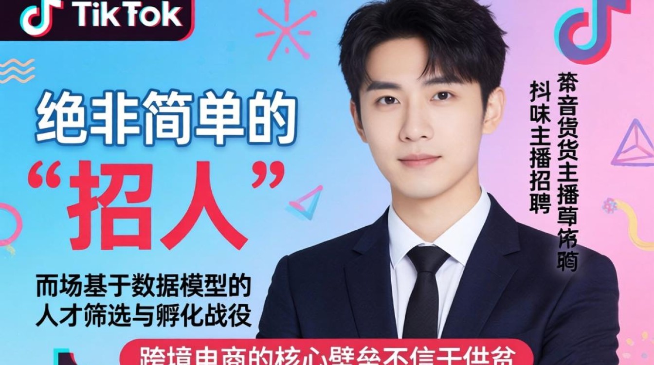 TikTok带货主播招聘难吗