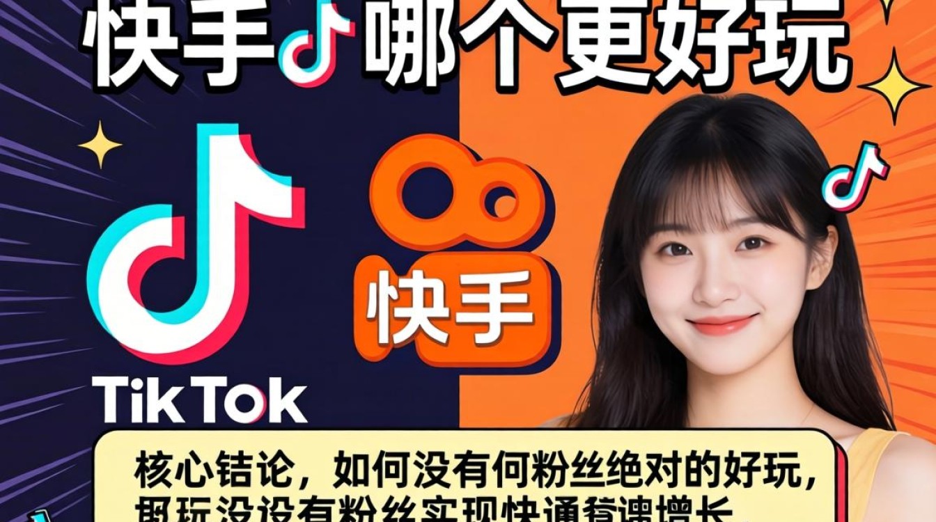 TikTok和快手哪个好玩