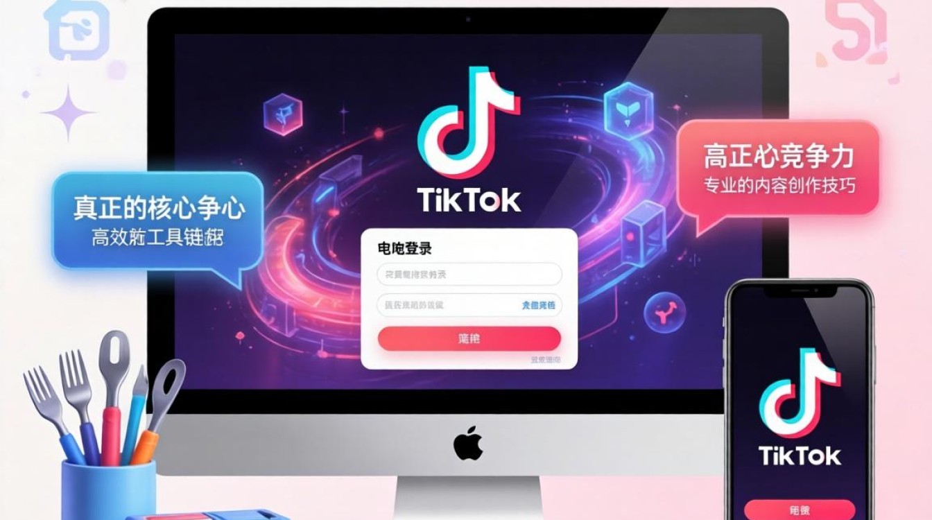 电脑版tiktok怎么登录