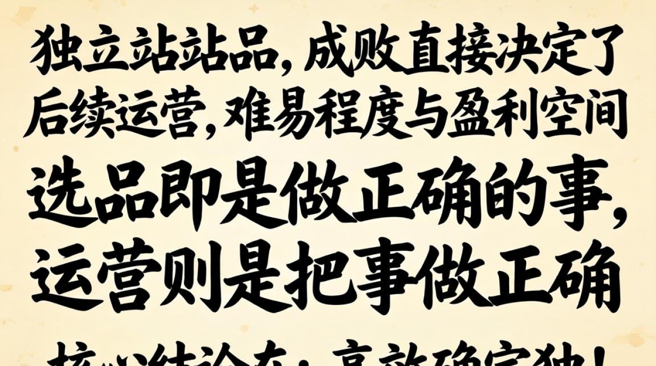 独立站选品的核心技巧有哪些