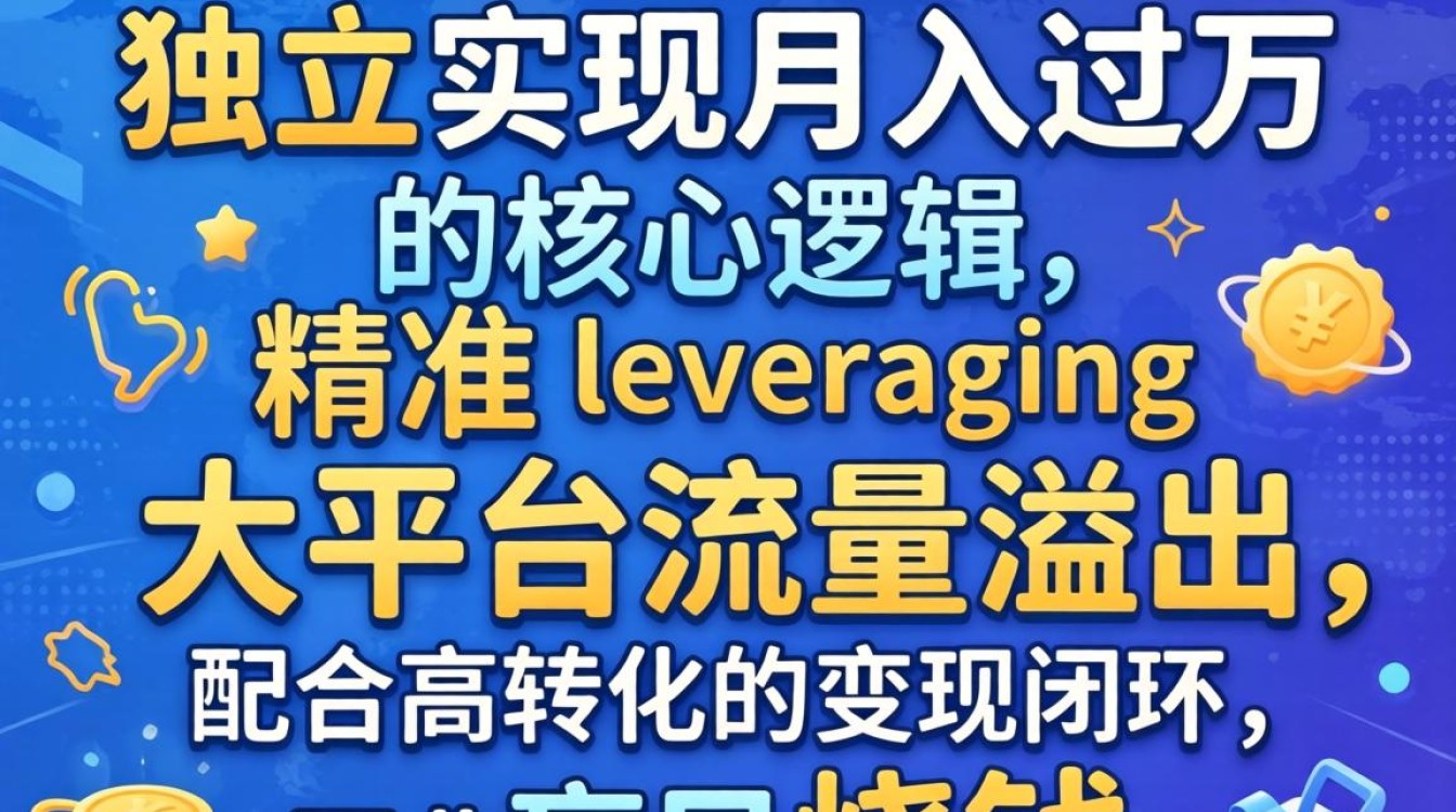 独立站如何快速变现月入过万