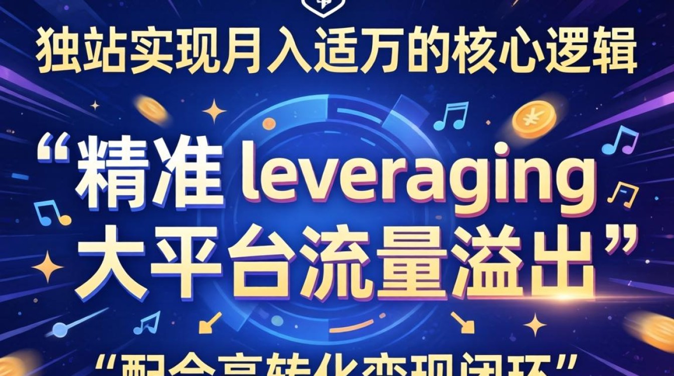 独立站如何快速变现月入过万