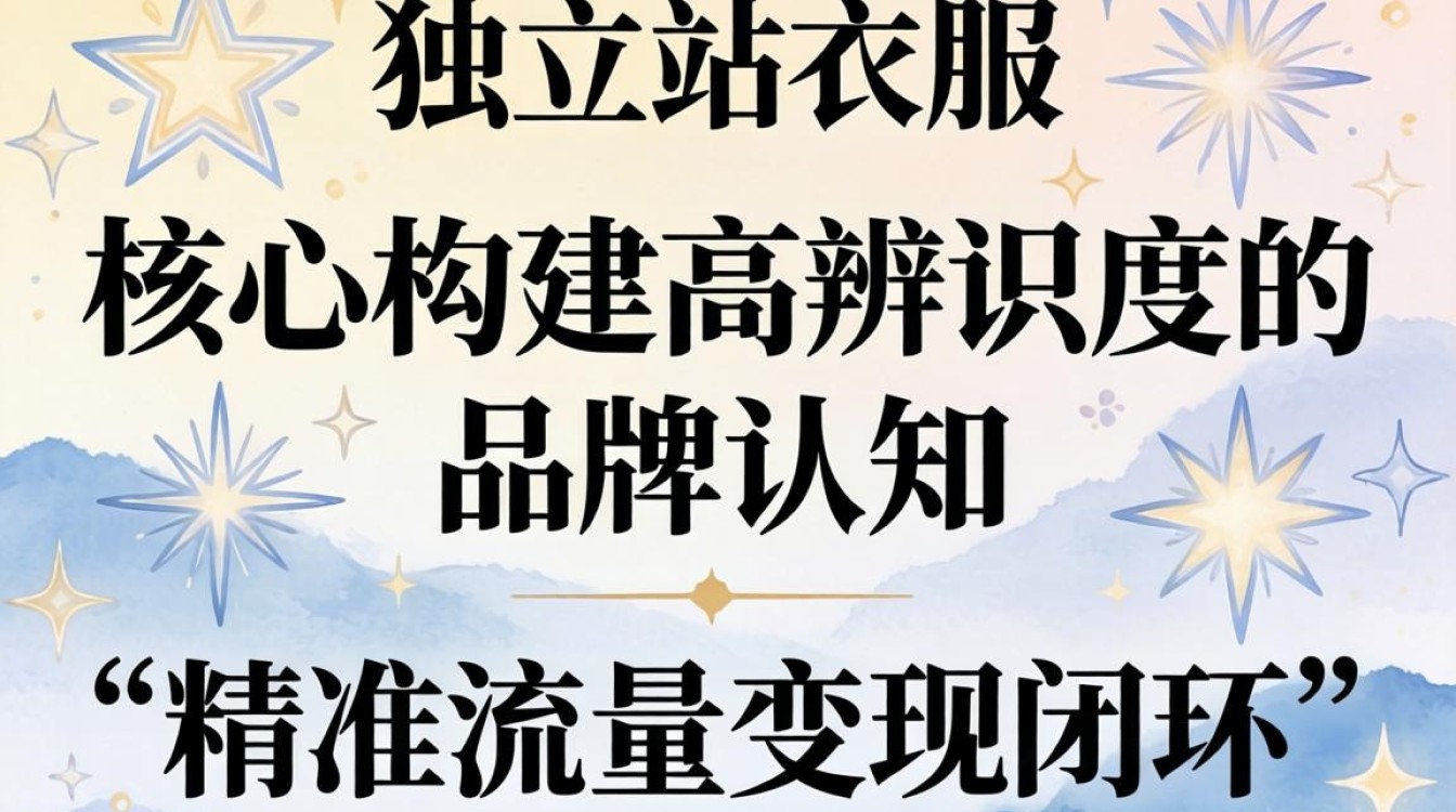 独立站卖衣服如何快速引流推广