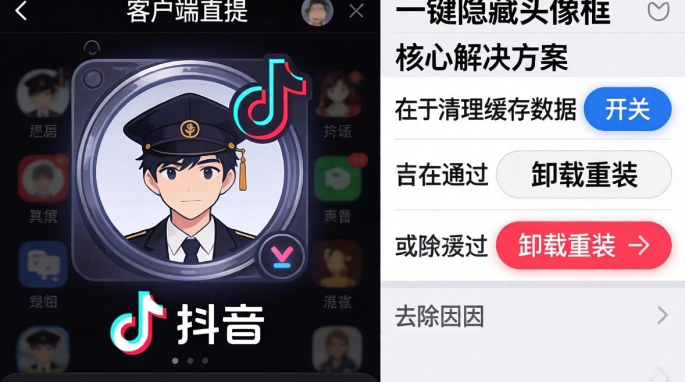 安卓抖音怎么隐藏头像框