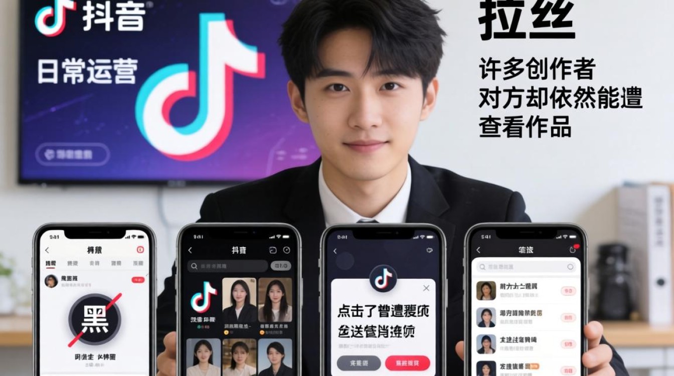 抖音拉黑不了人是什么原因