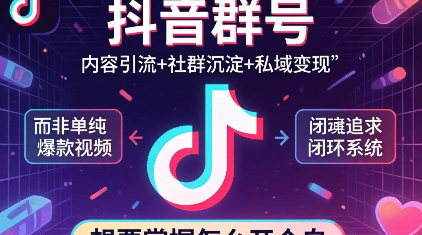 怎么开个自己的群抖音号