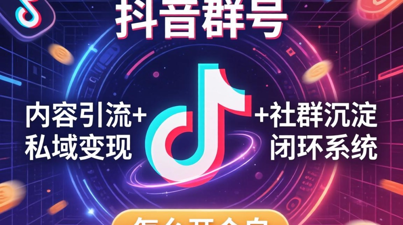 怎么开个自己的群抖音号