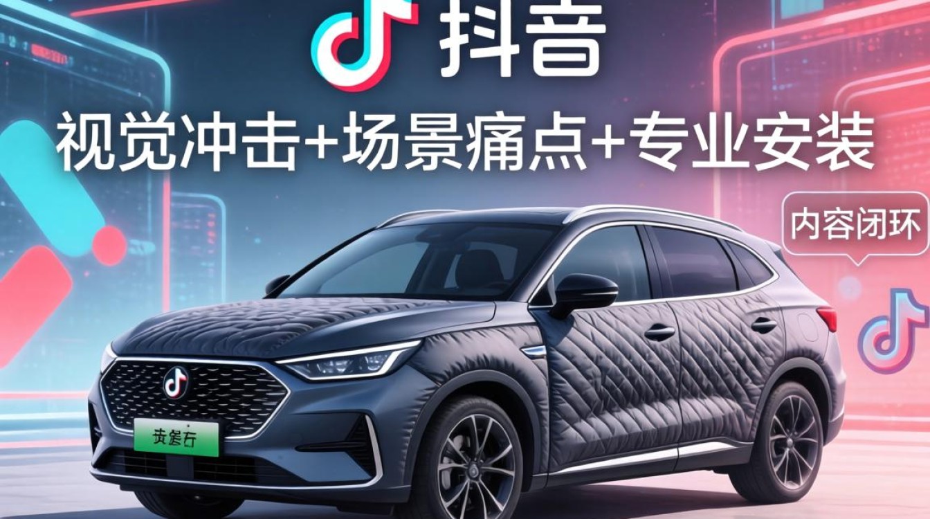 抖音汽车脚垫软包如何推广引流