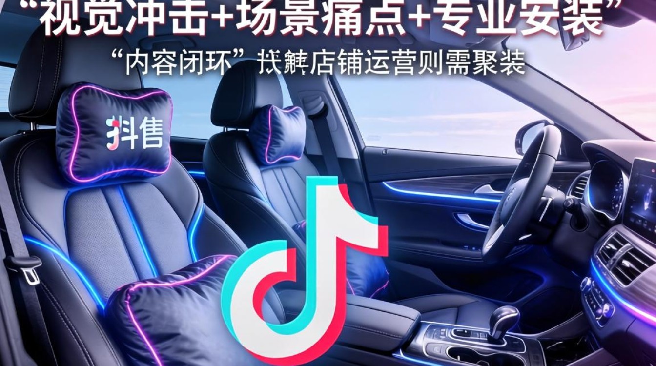抖音汽车脚垫软包如何推广引流