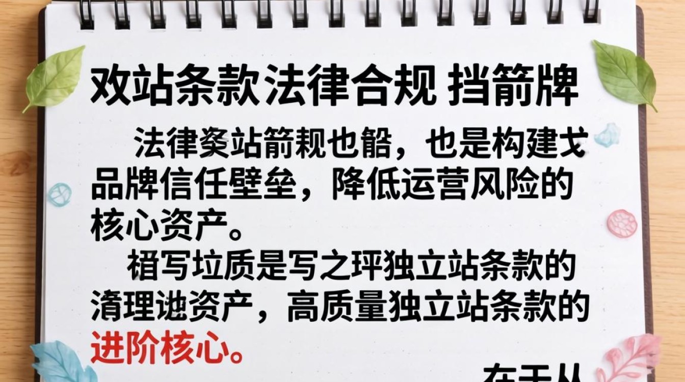 独立站隐私政策条款怎么写