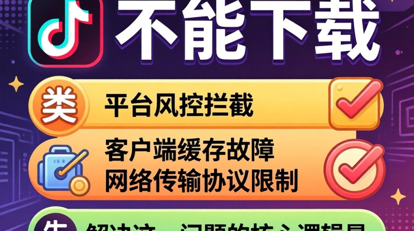 抖音突然不能下载怎么办?抖音无法下载视频是什么原因 抖音无法下载视频是什么原因