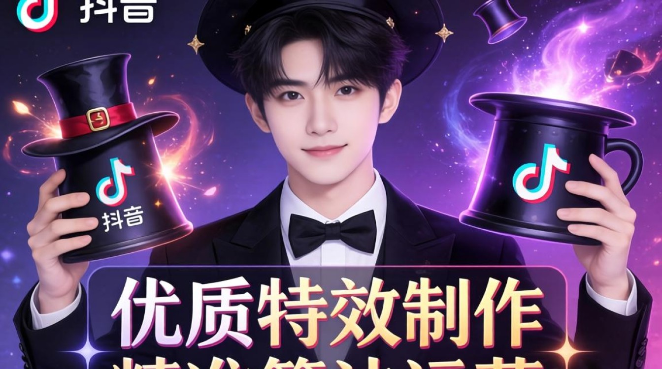 怎么到抖音上拍魔术特效