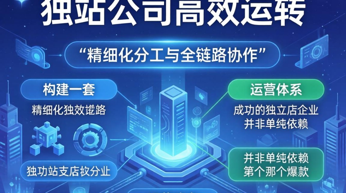 独立站团队人员如何配置