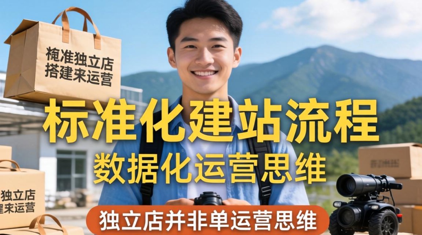 独立站怎么搭建课程?短时间学会运营方法 独立站怎么搭建课程