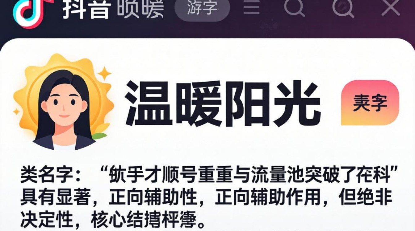 取这类昵称能增加账号权重吗