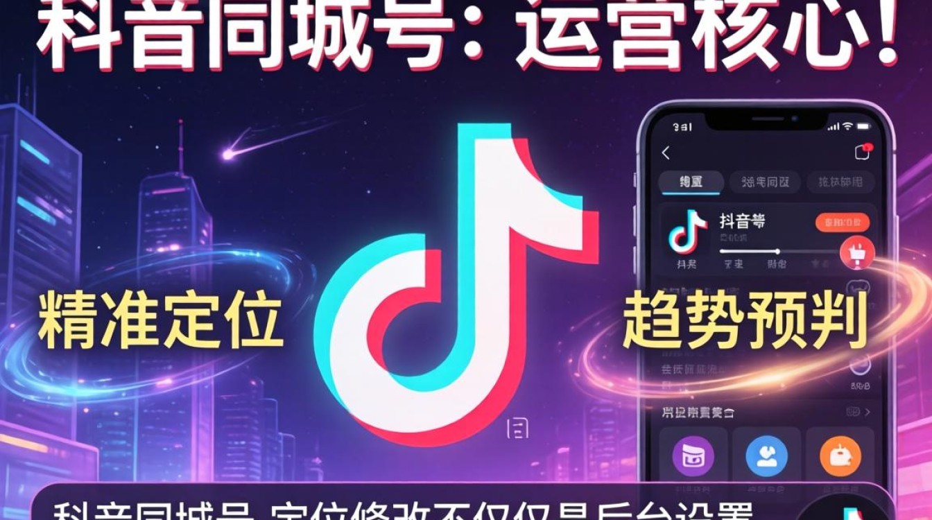 抖音同城号定位怎么改