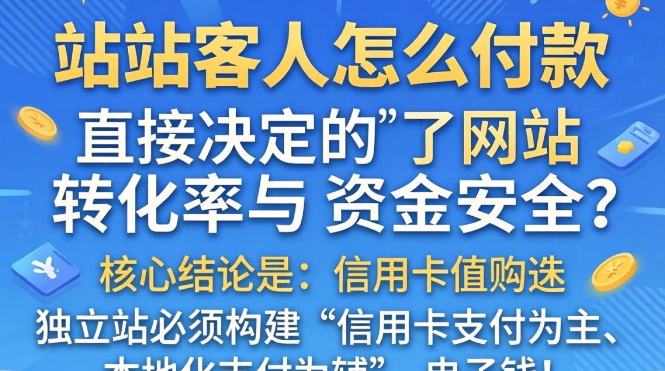 独立站支持哪些付款方式