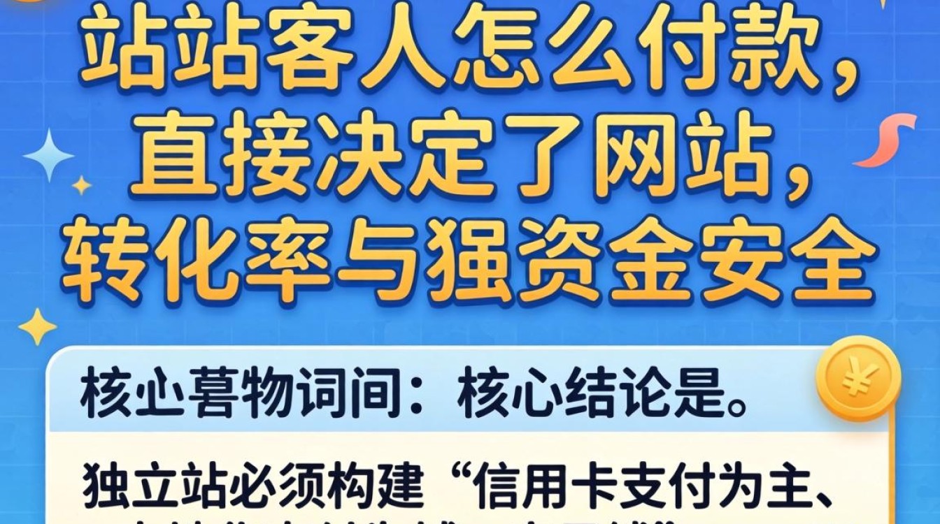 独立站支持哪些付款方式