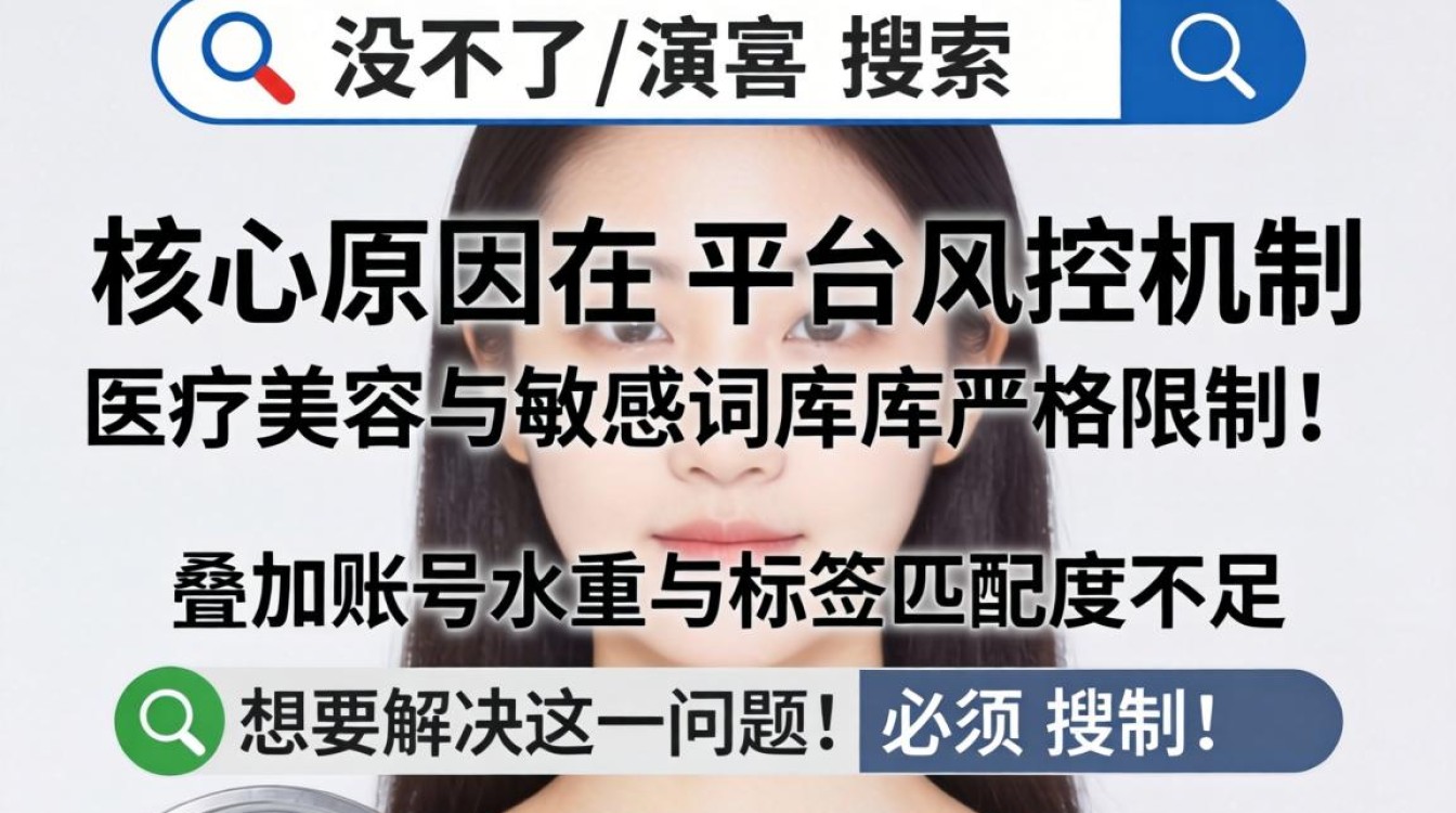 抖音疤痕搜索不到是什么原因