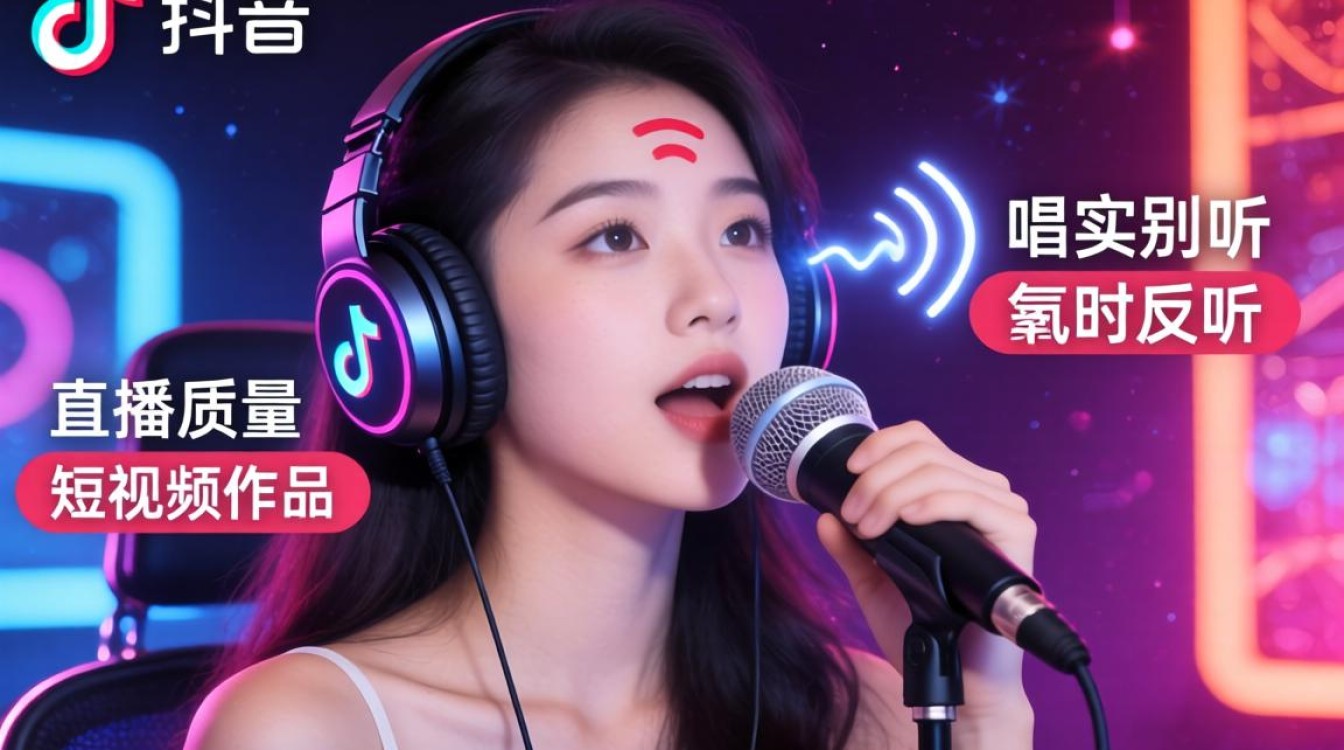 抖音唱歌怎么反听歌曲,抖音直播唱歌怎么听到自己声音 抖音直播唱歌怎么听到自己声音