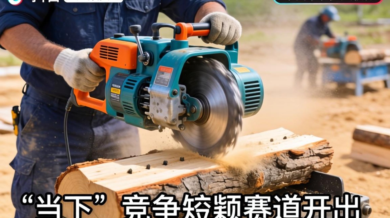 抖音劈柴机怎么做视频