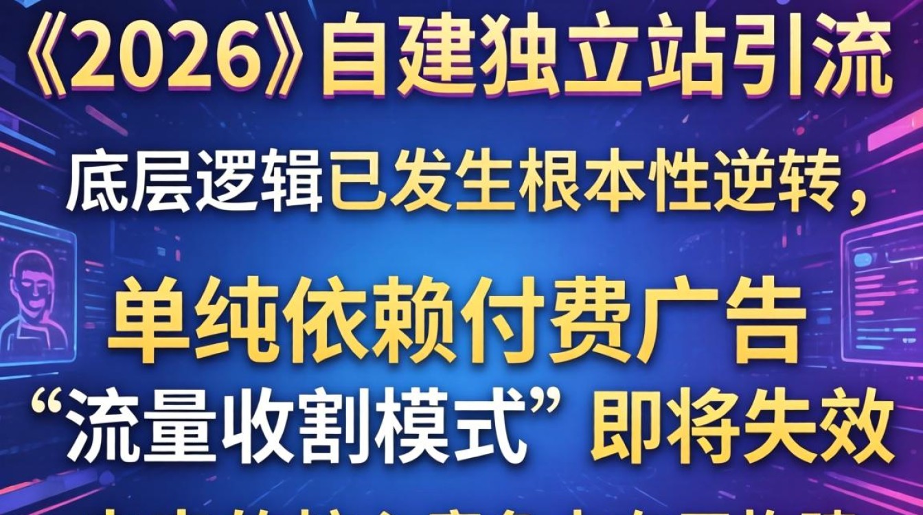 自建独立站怎么引流?2026年独立站引流趋势分析 2026年独立站引流趋势分析