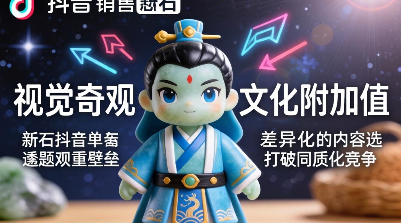 抖音奇石玩偶如何快速涨粉变现