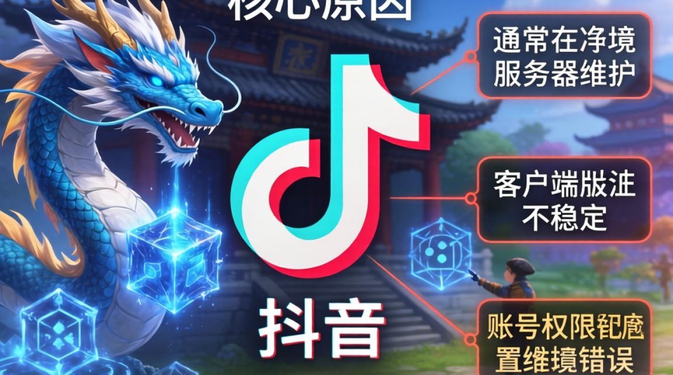 抖音青龙游戏怎么进不去?原因分析与解决方法 抖音青龙游戏怎么进不去