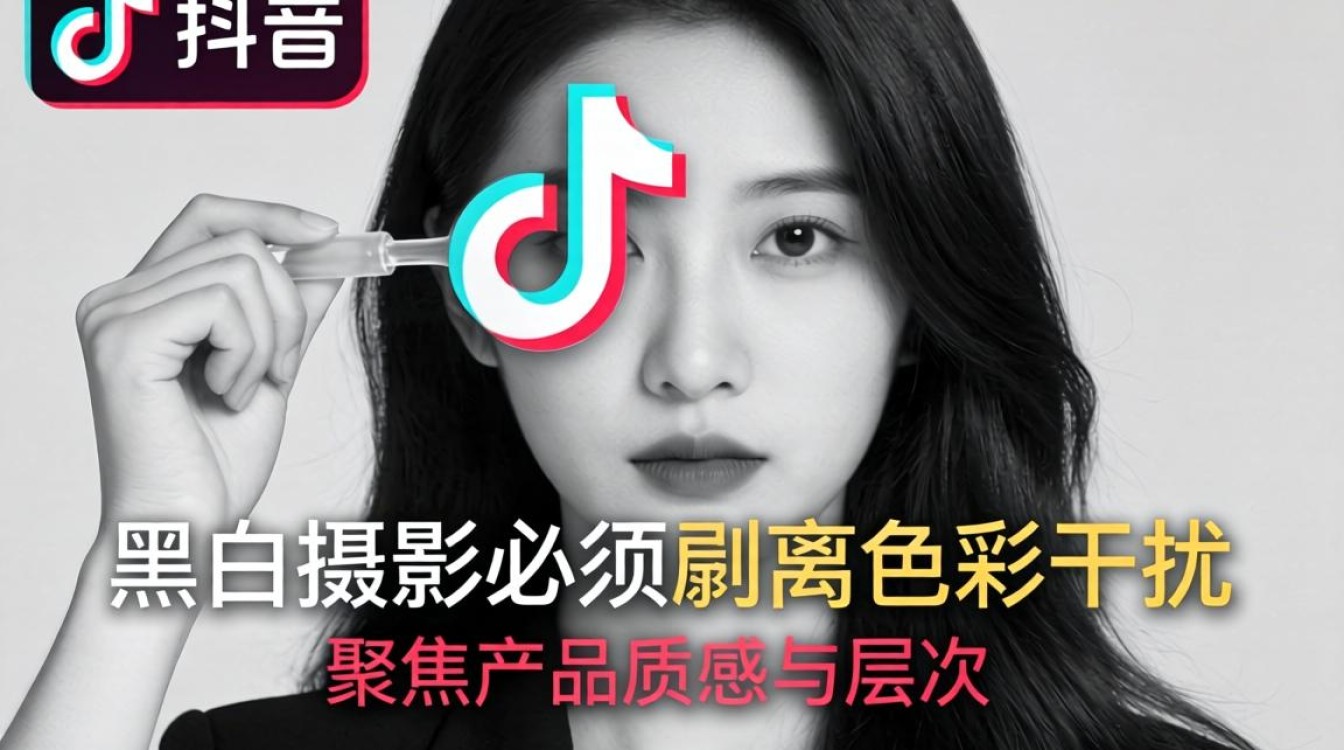 抖音怎么拍黑白相片好看