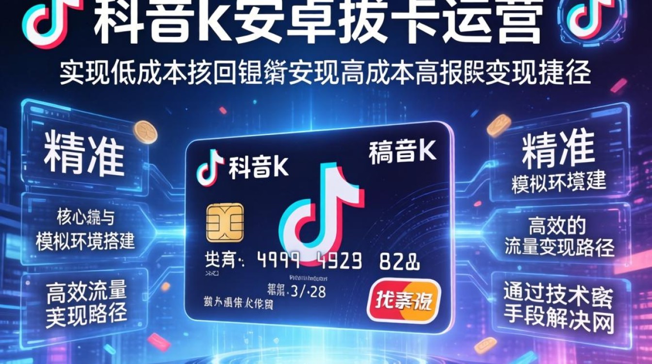 TikTok拔卡安卓怎么变现