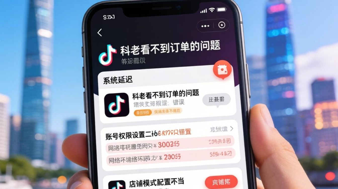 TikTok订单消失原因及解决方法