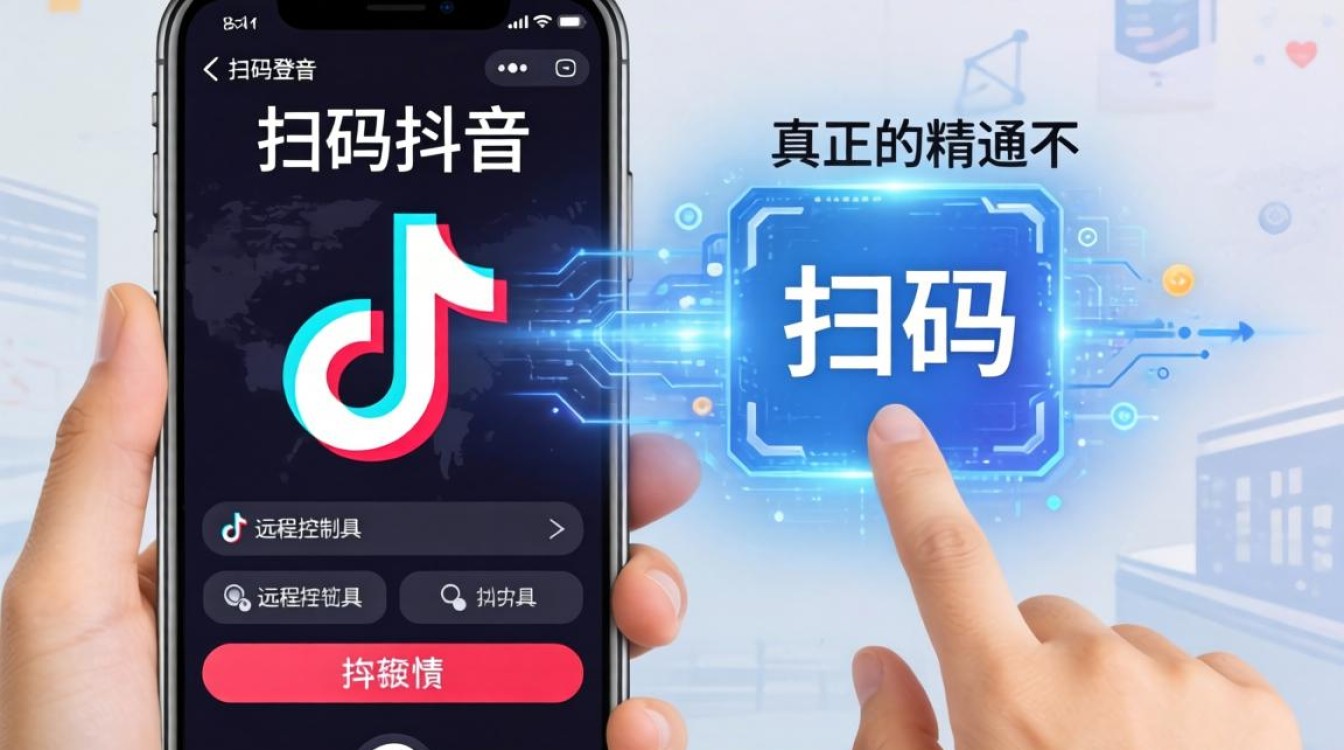 远程扫码登录抖音安全吗