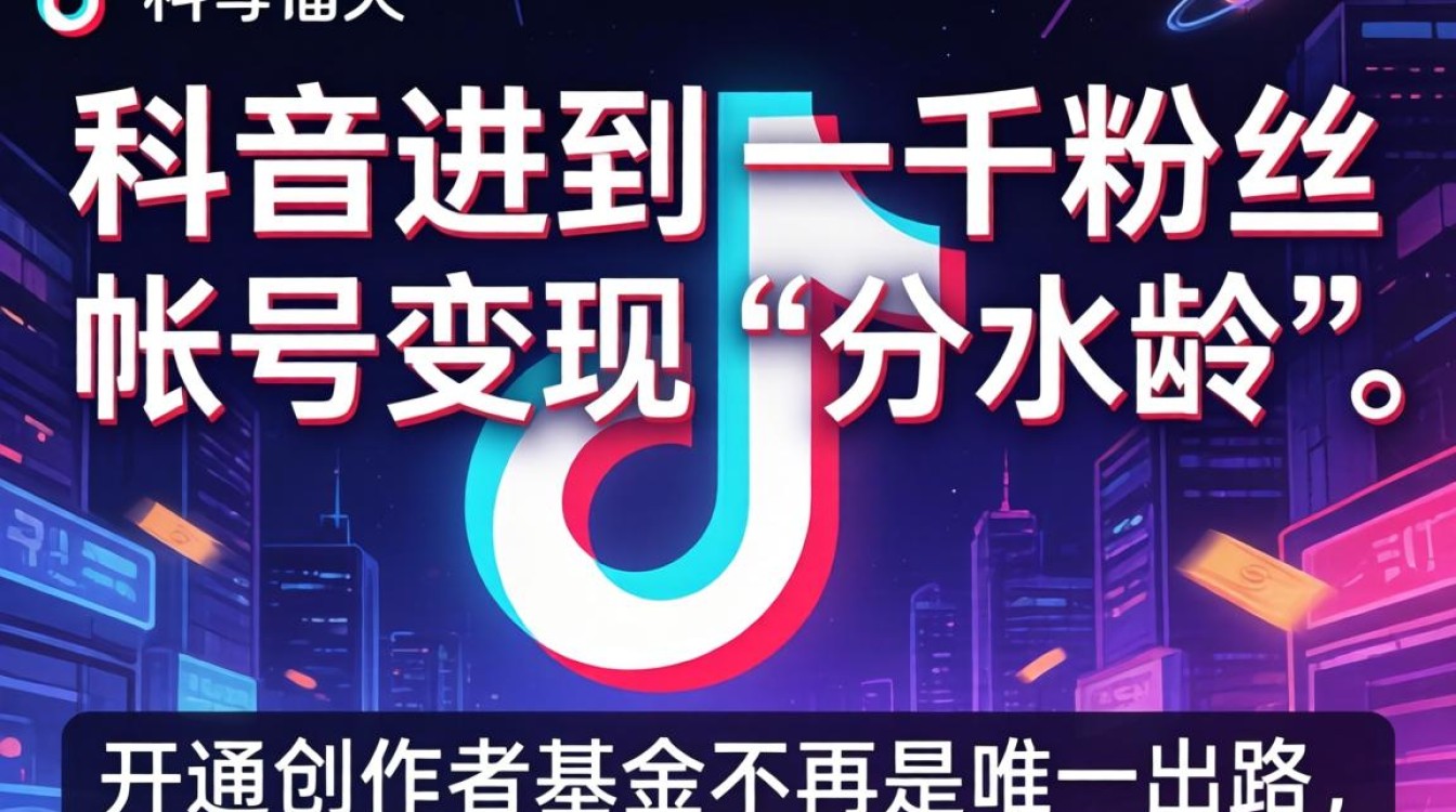 TikTok一千粉怎么变现?新手如何通过短视频快速赚钱 TikTok一千粉怎么变现