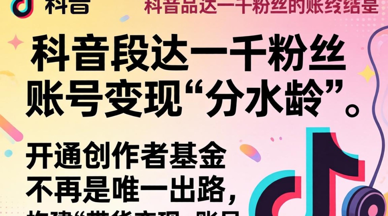 TikTok一千粉怎么变现?新手如何通过短视频快速赚钱 TikTok一千粉怎么变现