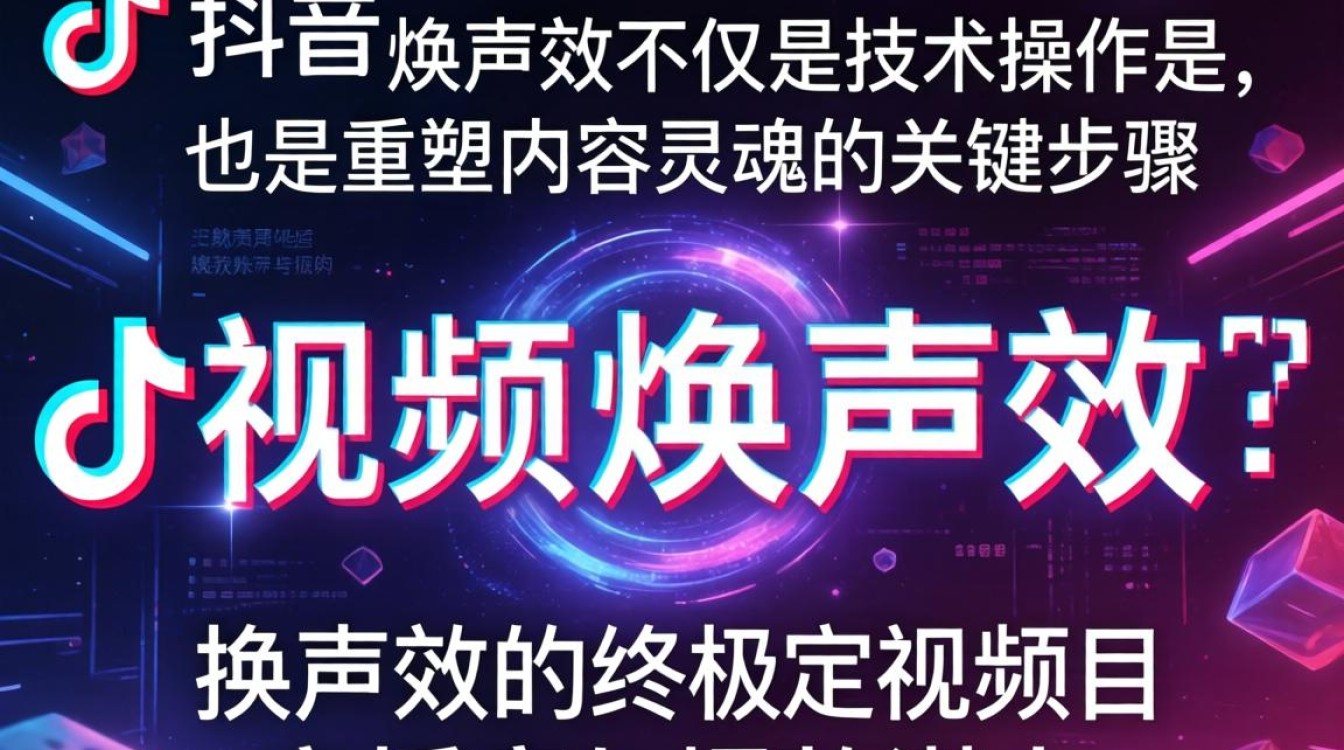 抖音小视频怎么换声效