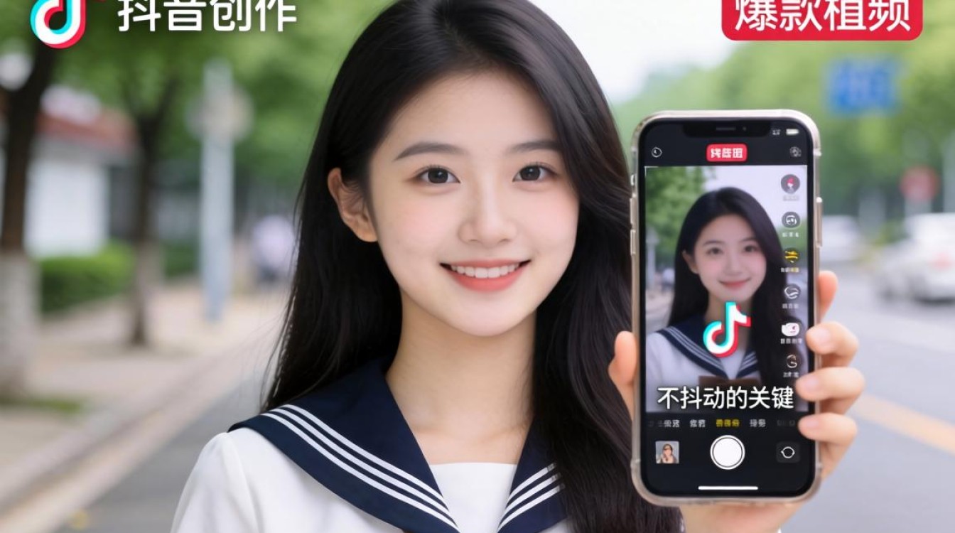 拍抖音怎么拍手机不抖动