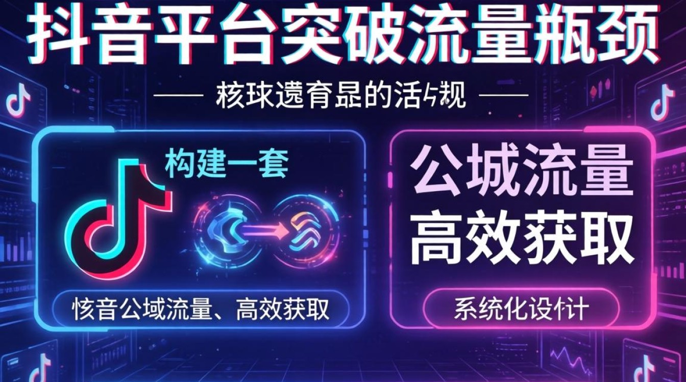 抖音短视频设计怎么做好?如何突破流量瓶颈获取公域流量 如何突破流量瓶颈获取公域流量