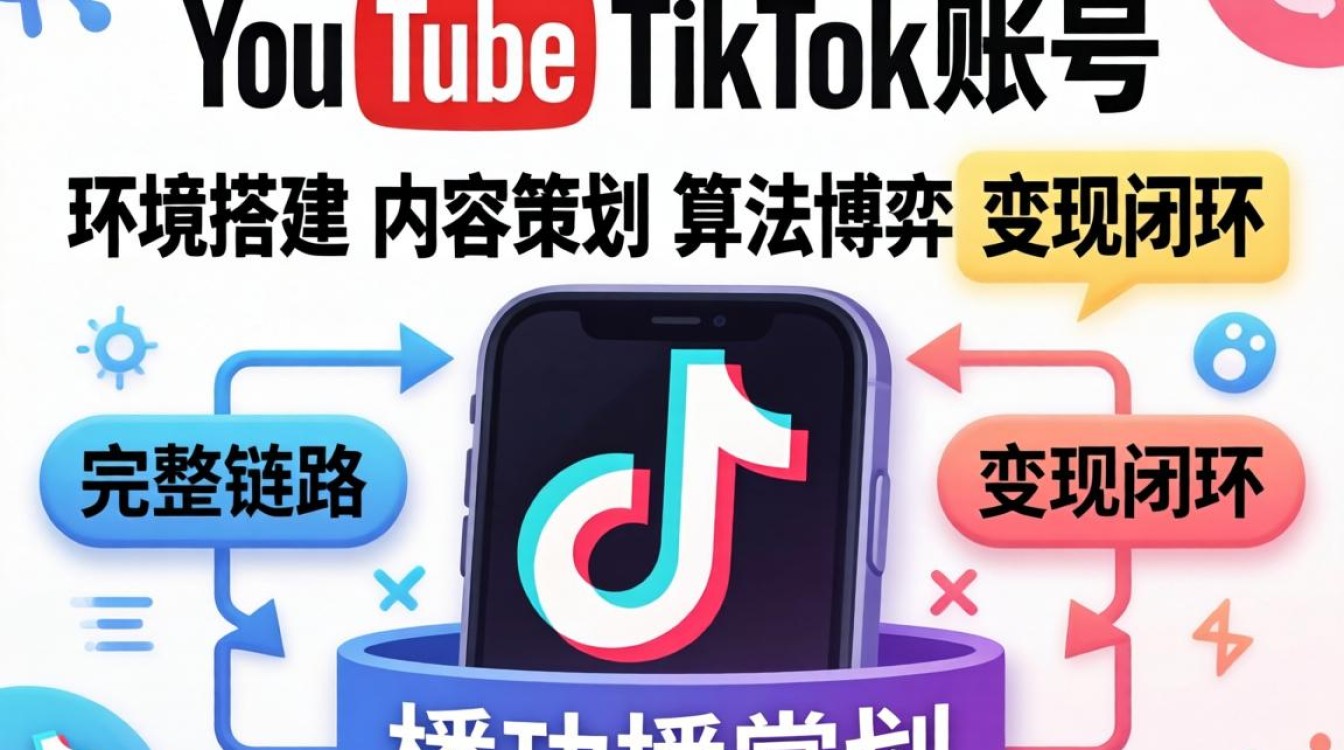 YouTube注册一个tiktok运营教程入门到进阶