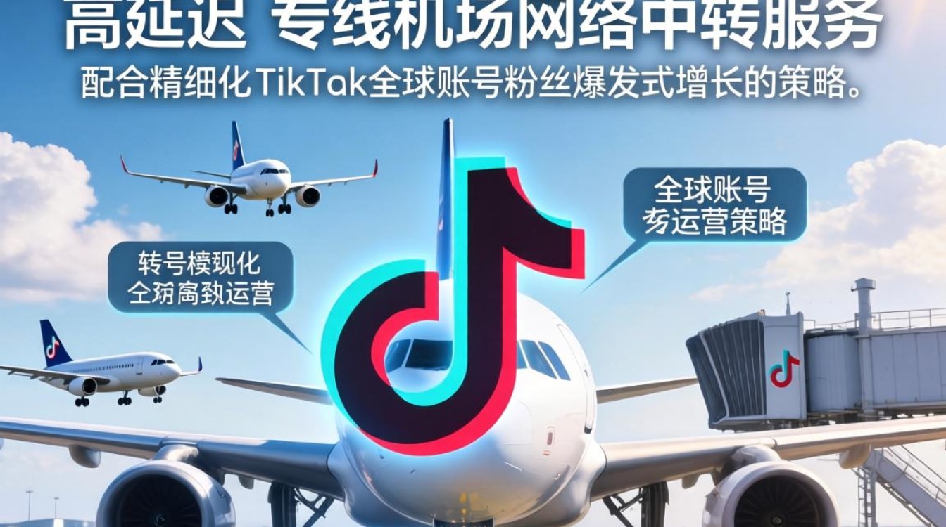 TikTok机场网络中转推荐哪个好
