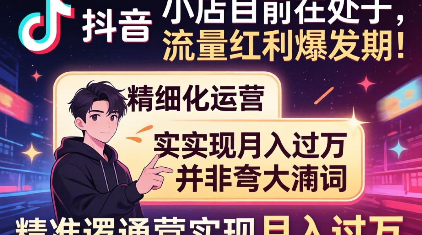 TikTok小店如何月入过万