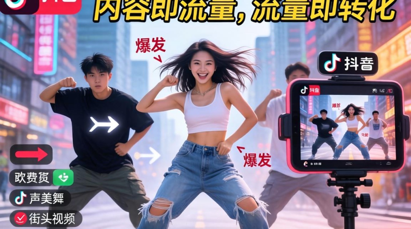 直播带货欧美舞蹈tiktok街头视频怎么做