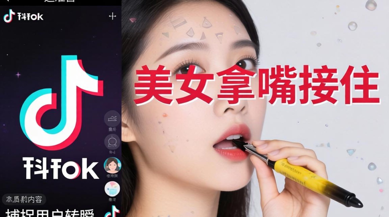 TikTok美女拿嘴接住怎么拍?新手运营实操教程详解 TikTok美女拿嘴接住怎么拍