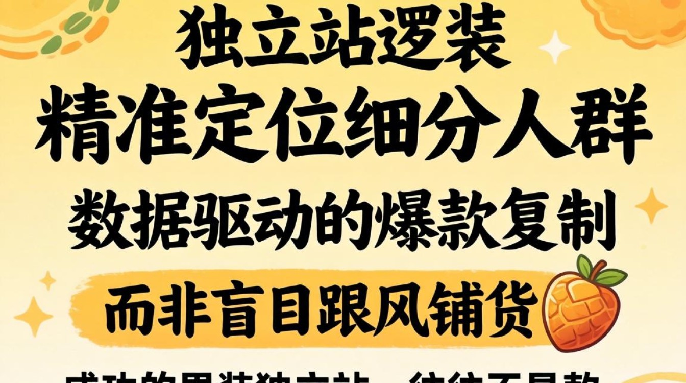 独立站男装怎么选品