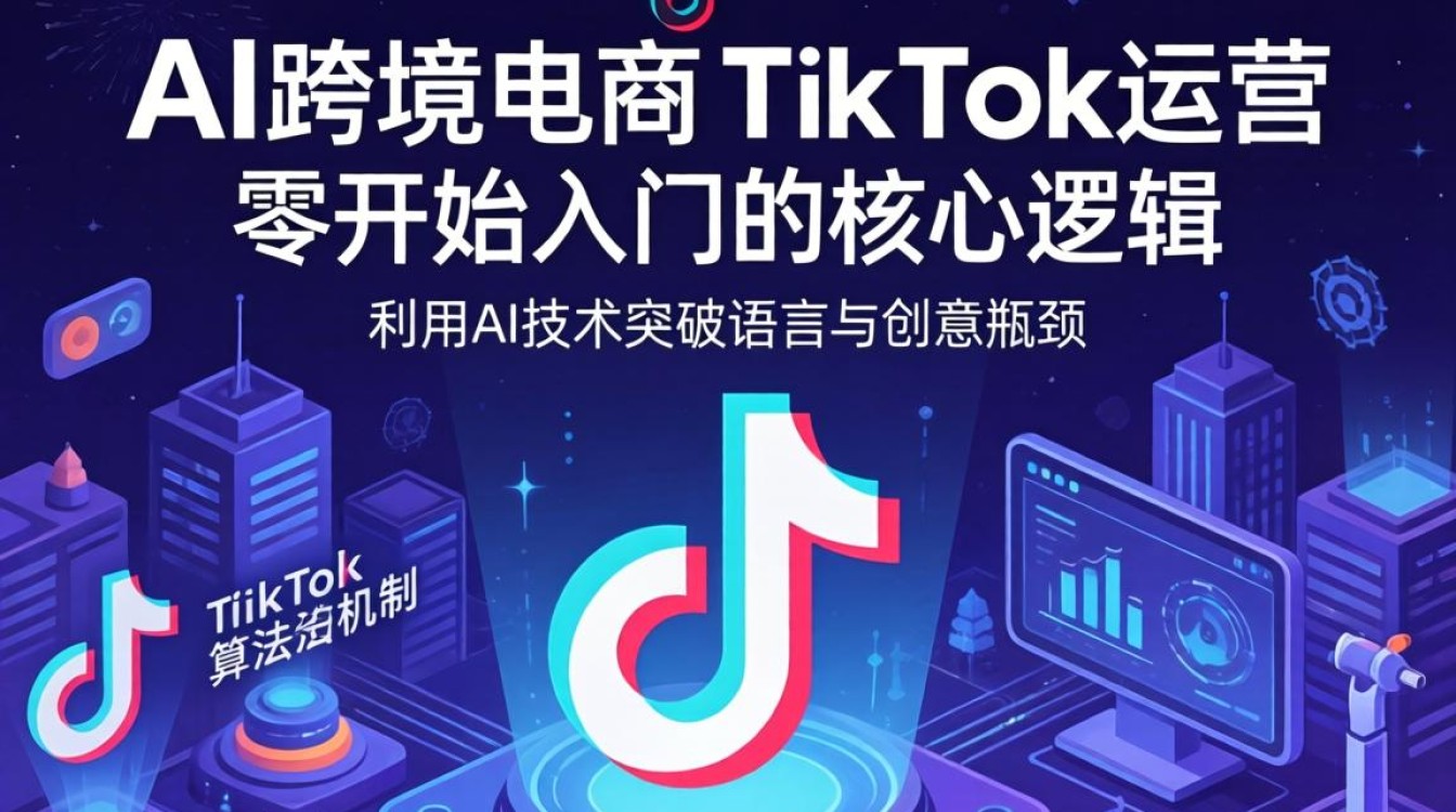 新手如何从零开始做TikTok运营?AI跨境电商入门教程 新手如何从零开始做TikTok运营