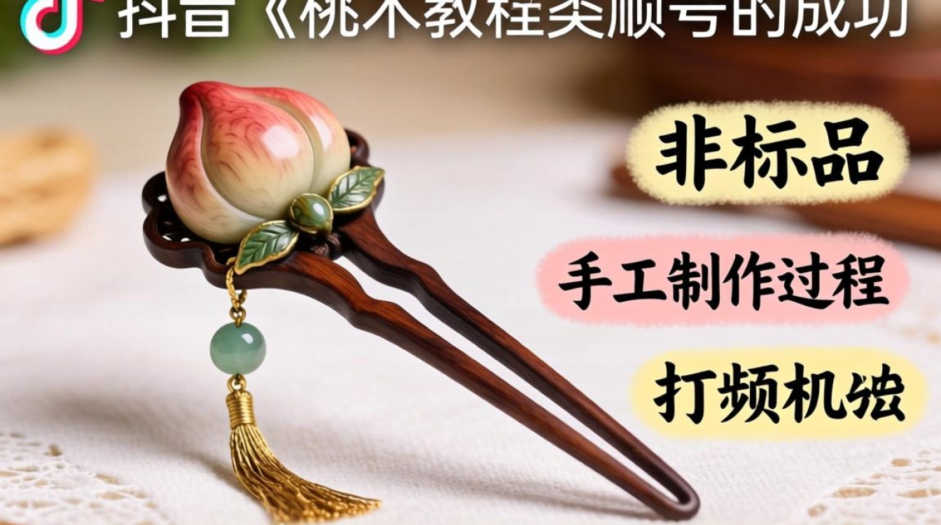 抖音发簪桃木教程怎么做,如何提高账号权重突破流量池 如何提高账号权重突破流量池