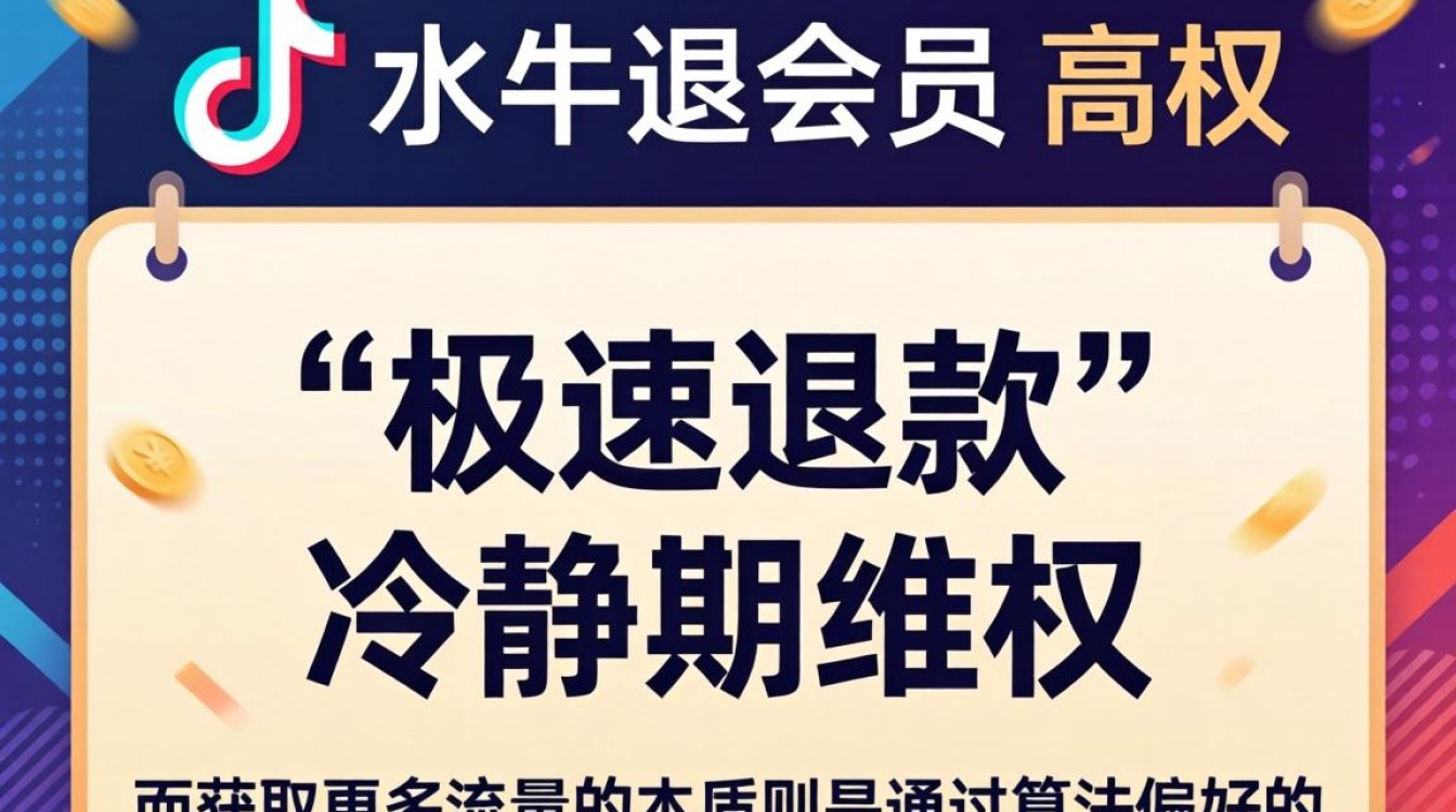 抖音小水牛会员退款流程详解