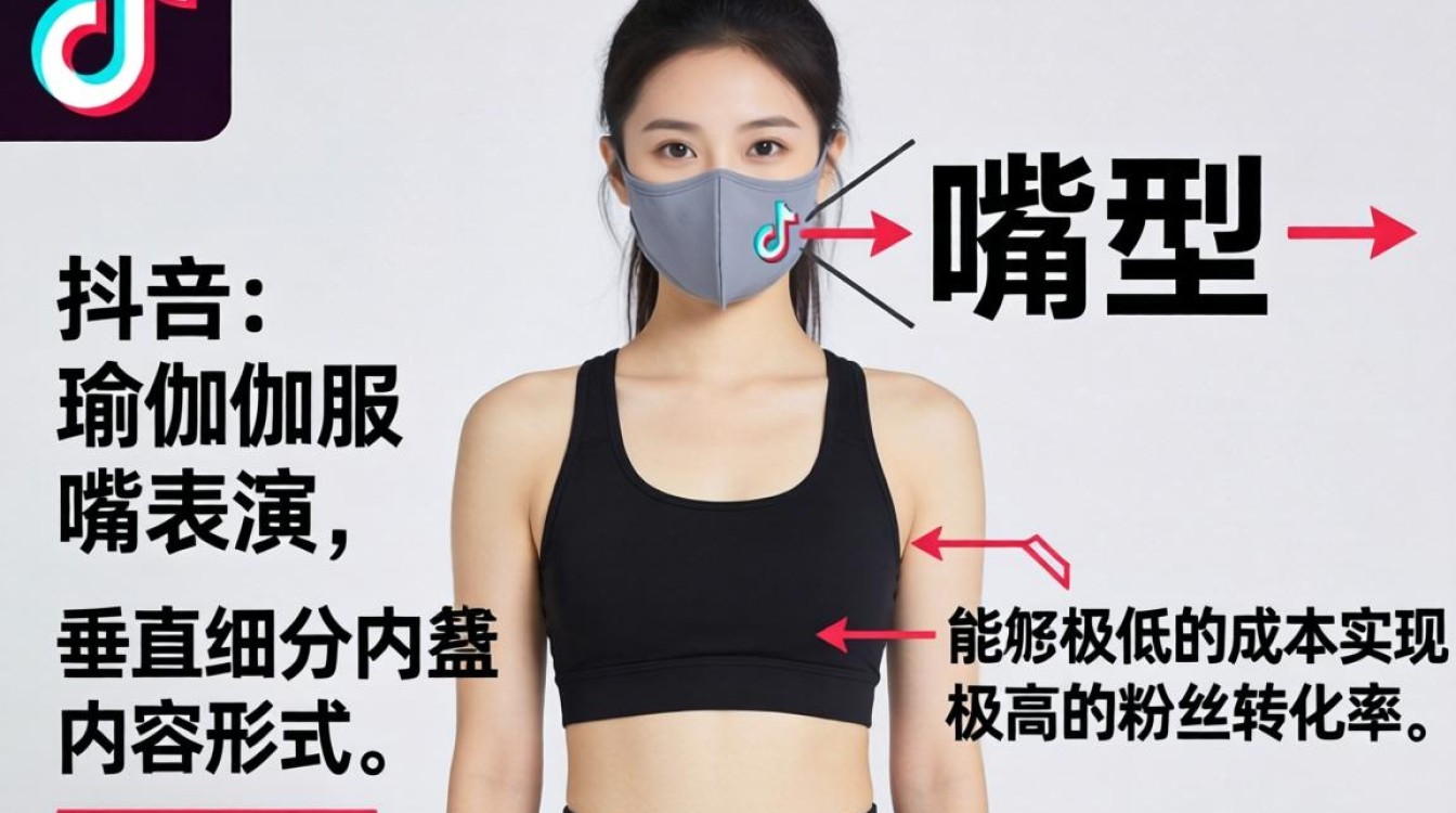 TikTok瑜伽服嘴型如何吸粉