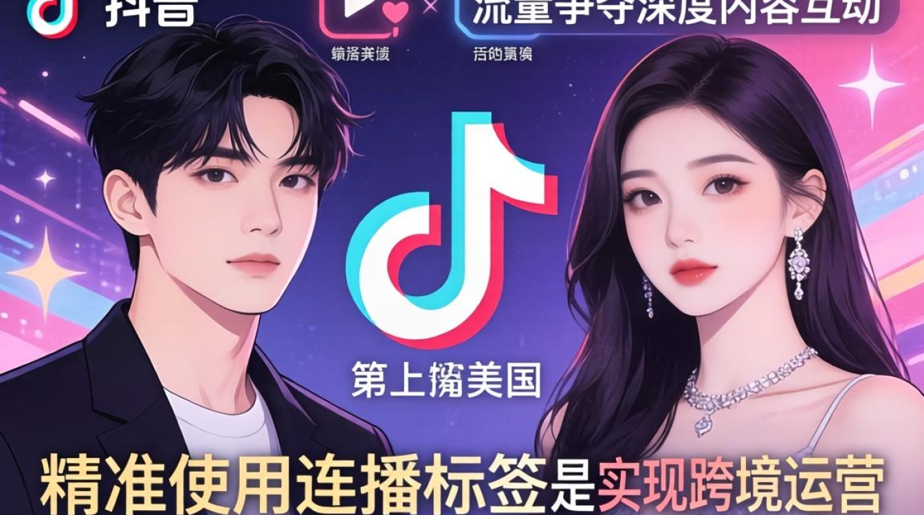 TikTok美国连麦标签怎么用