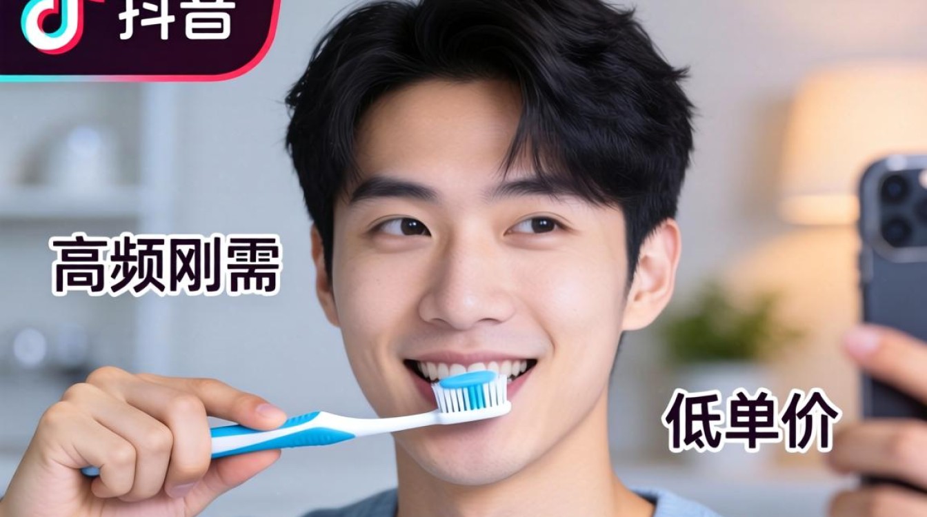 怎么在抖音赚钱卖牙刷的